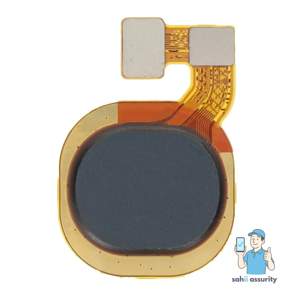 Fingerprint Sensor with Flex Cable for Tecno Spark 7T Black